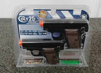 Colt 25 Twin Pack Spring Powered Softair Guns Set