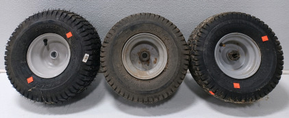 (3) Lawn Tractor Tires