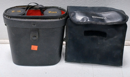 (1) Pair Of Bushnell Bonoculars (1) Zenith Tempest Bonoculars