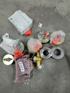 Assorted Valves Bearings Bushings & More