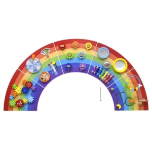 Rainbow Activity Busy Board 63.7"L x 32"W