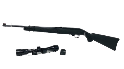 Ruger 10/22, .22 Rifle w/ Scope. Laser in Stock, Works!