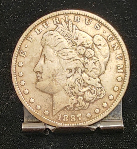 1887 Morgan Dollar, "O" Print Strike- Authentication Unavailable
