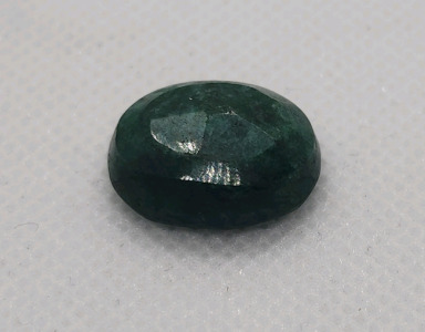 Cut & Faceted Brazilian Emerald, 15 1/4 Carat- No Authentication