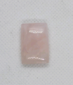 Rose Quartz Cabochon, Rectangle Cut, 27.95 Carat- Authentication Unavailable