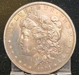 1901 Morgan Dollar, "O" Print Strike- Authentication Unavailable