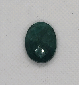 Brazilian Emerald, Cut & Faceted, 18.5 Carat- Authentication Unavailable