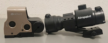 Airsoft L3 EOTech And Aimpoint ACOG Plastic Replica Optics