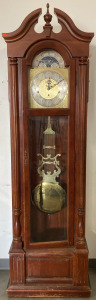 Vintage Grandfather Clock (79” Tall!)