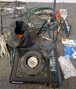 Camping gas stove& activities
