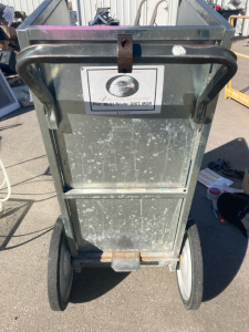 Aluminum Paper Rolling Cart