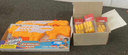 Water Guns And Corn Holders