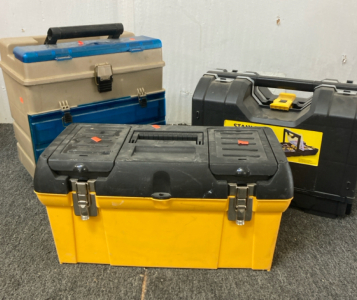 (2) Tool Boxes (1)Tackle Box