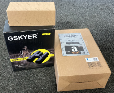 (2) GSKYER 12X42 High Quality Binoculars