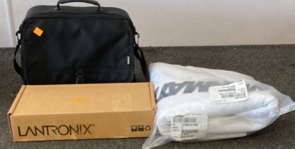 POWERMATIC 6286600 TOP DUST BAG, Lanteonix Lenses, And Casio Portable DVD player