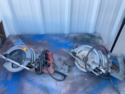(2) Skilsaw worm saw