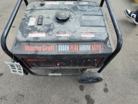 Master Craft Generator 6000 Peak Watts Cranks and Runs Amazing. 4- 110 outlets/ 2-220 outlets. 242 Hours