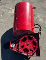 Red Air Compressor w/ Belt Wheel