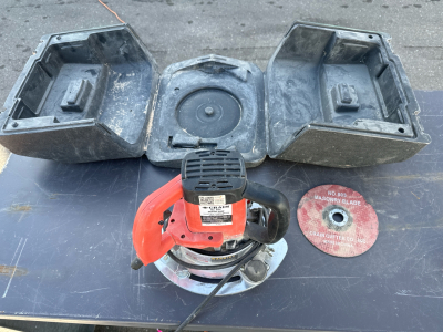 Crane No. 812 Super Saw 120 VAC W Case and Masonry Blade