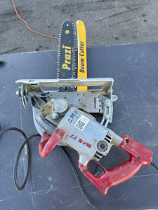 SKILLSAW HD77M 7 1/4&rdquo; Worm Drive Saw w/ Blade