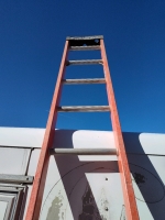 13' Orange leanto Ladder - 3