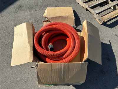 2in Orange Flexible Vaccum Tube