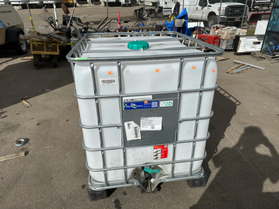 White 500 Gal IBC Tote