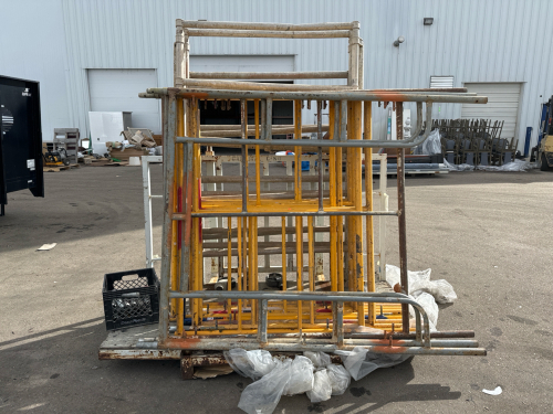 (18) OSHA Certified Metal Scaffolding w/ Parts