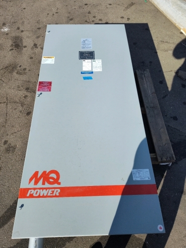 MQ Power Transfer Switch Box 31"x71" max Voltage 600/600 Amps