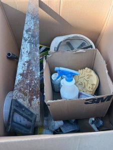 Assorted Painting Materials
