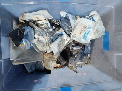 Tub of Bolts,Nuts,Washers &more
