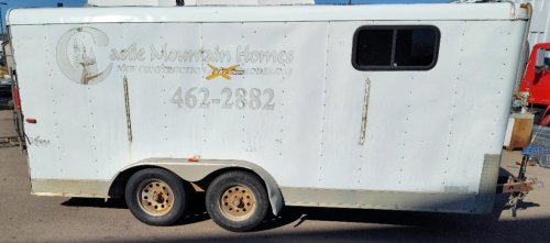 20' MirageTandem Axle Trailer with Ramp Door & Side Access Door