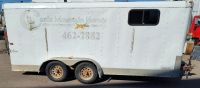 20' MirageTandem Axle Trailer with Ramp Door & Side Access Door