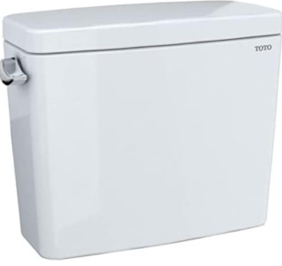 TOTO Drake 1.28 GPF Toilet Tank with WASHLET+ Auto Flush Compatibility, Cotton White. ——wall