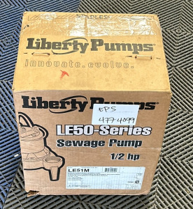 Liberty 1/2 Hp Sewage Pump