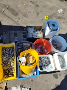 Assortment of Bolts,Nuts,Gaskets &More