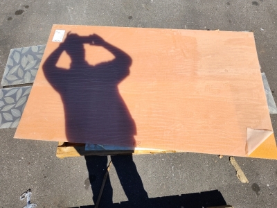 4x6 Sheet Of Plexiglass Orange in color and More Cuts