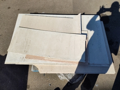 (9) Pieces of Cement Board