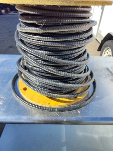 Partial Spool of Electrical Wire