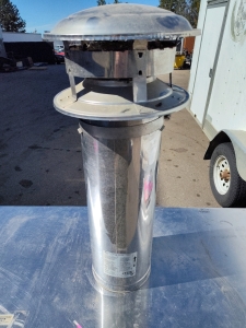 Exhaust Chimney with Cap