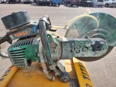 Target Concret Saw unable to test
