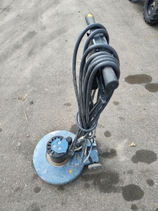 Windsor Floor Scrubber powers on