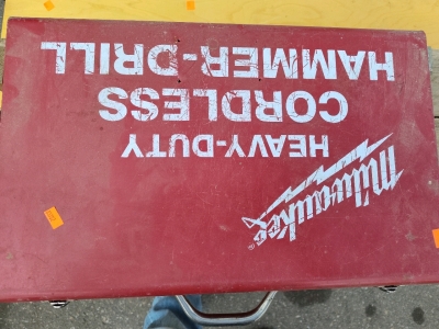 Milwaukee Metal Case with Wiring Supplies