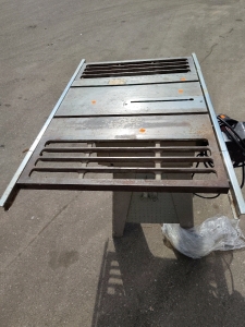 Powr Kraft Table Saw 36"x3.5' power on