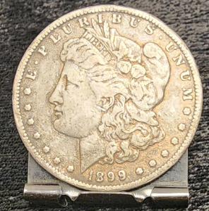 1899 Morgan Silver Dollar, "O" Mint Stamp- Authentication Unavailable