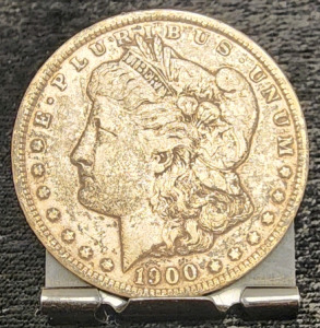 1900 Morgan Silver Dollar, "O" Mint Stamp- Authentication Unavailable