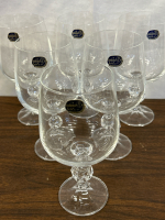 Claudia Crystal Collection By Bohemia (6) Wine Glasses (4) White Wine Glasses - 2