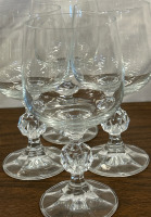 Claudia Crystal Collection By Bohemia (6) Wine Glasses (4) White Wine Glasses - 3