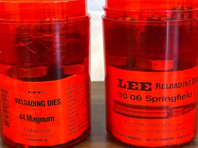 Lee Brand Reloading Dies for 44 Mag & 30/06 Springfield