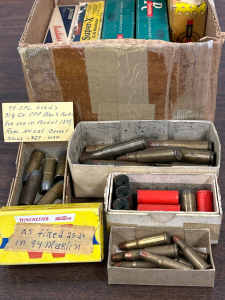 Small Box Of Reloads & Brass In Various Calibers